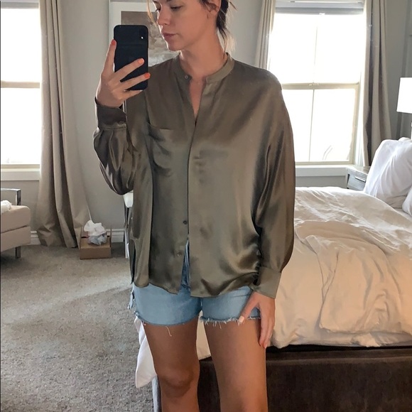 vince satin top